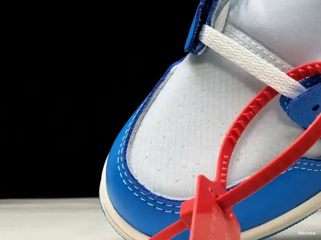 Reps TBK Jordan AQ0818-148 Off-White 1 Powder UNC Air Blue 0511
